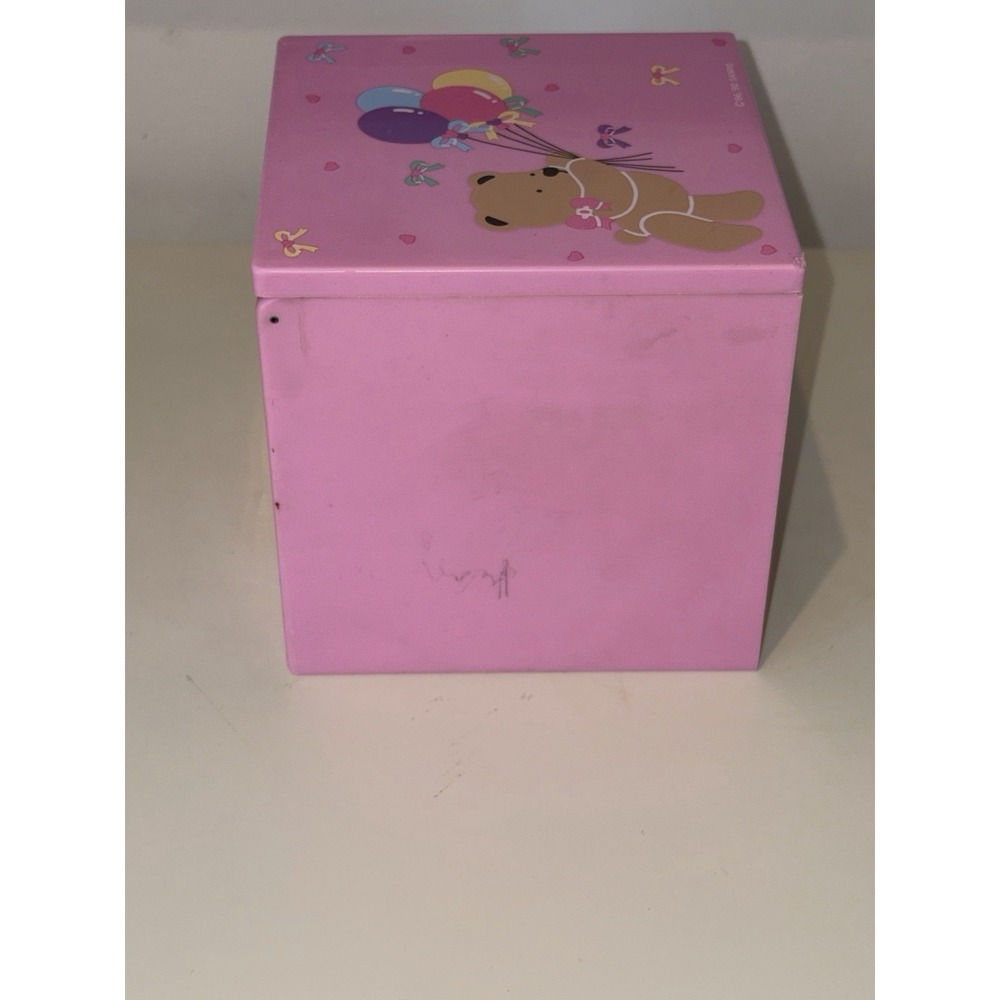 Vintage 1990 Sanrio Tweedle Dee Dee Teddy Bear Jewelry Box Lid Organizer - Picture 6 of 12